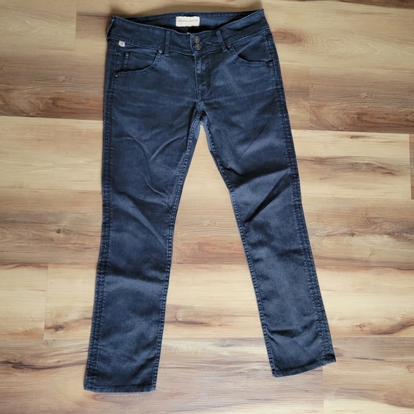 EMERSON EDWARDS Black Straight Leg Jeans Size 30 - Picture 1 of 9